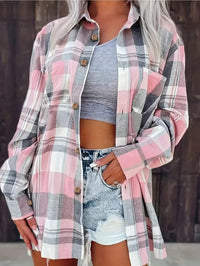 Harper | Relaxed Plaid Flannel Oversized Shirt