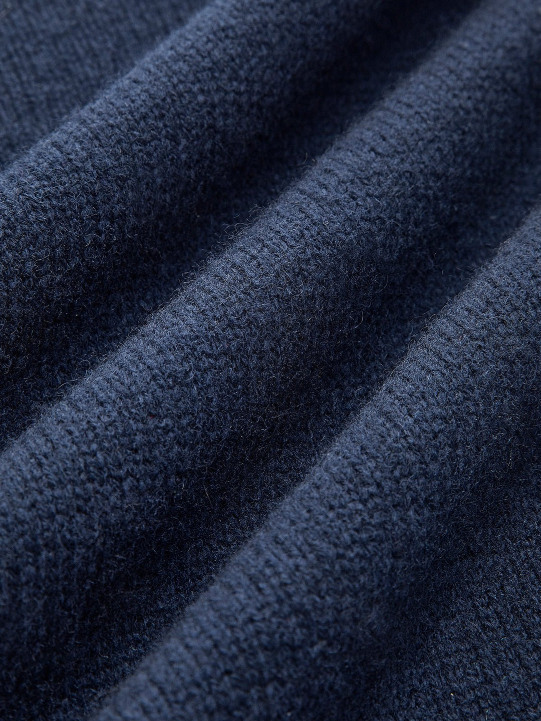 Mia | Women's Denim-Collar Knit Polo Sweater 4