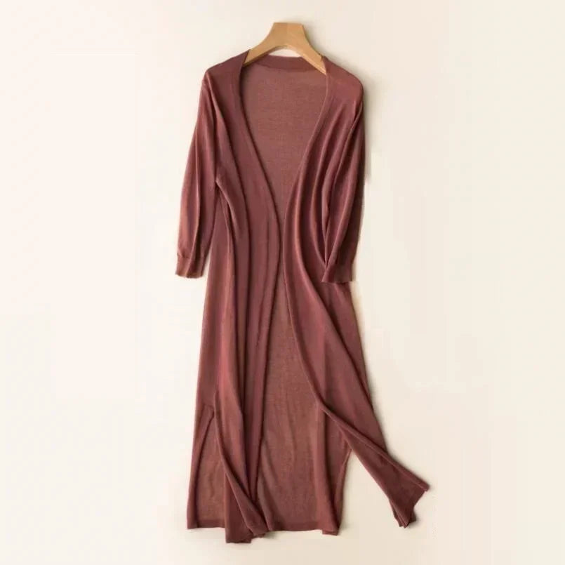 Mira | Comfortable & Lightweight Long Cardigan 0