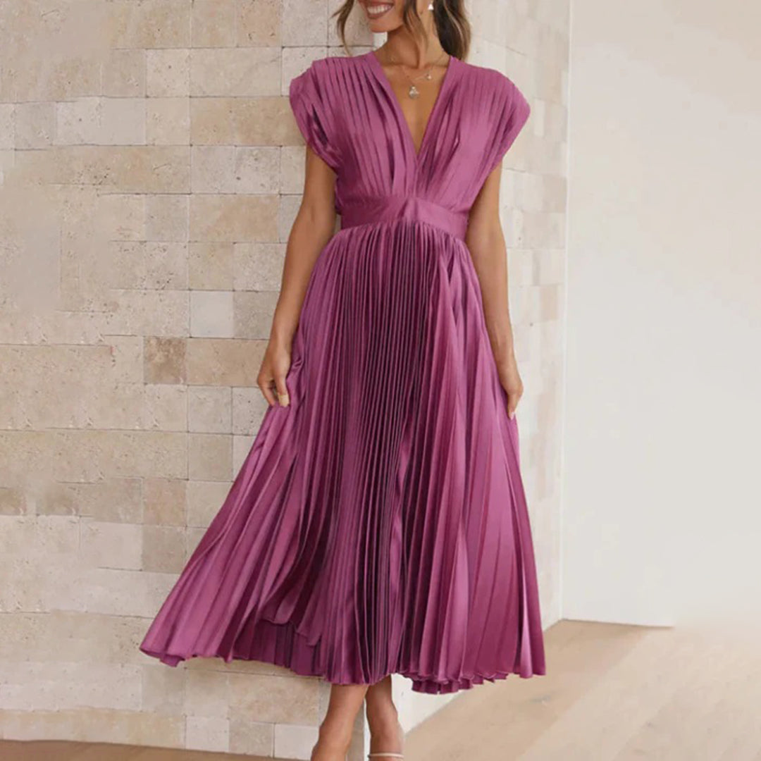 Mira | Elegant and Flowing Wedding Guest Dress 1