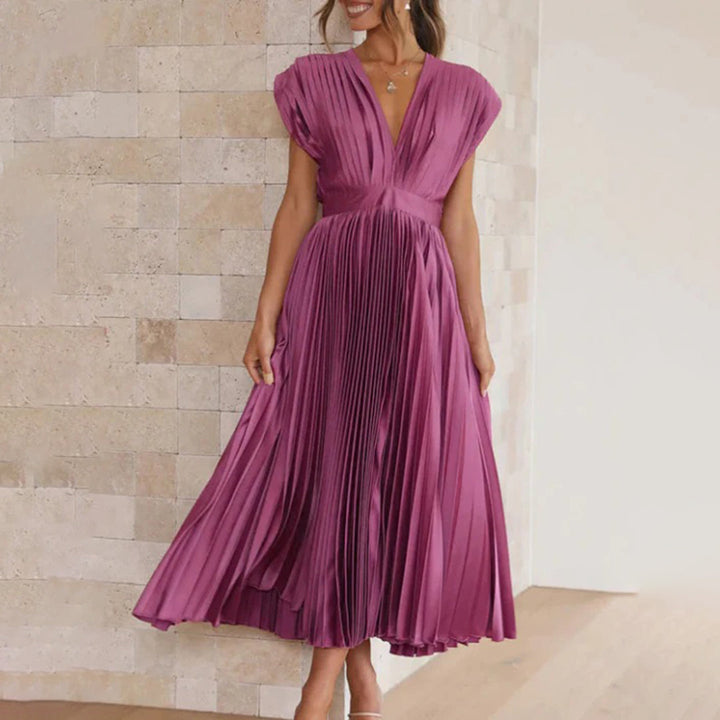 Mira | Elegant and Flowing Wedding Guest Dress 1