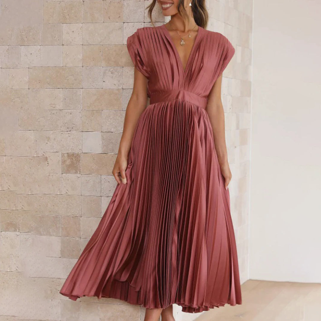 Mira | Elegant and Flowing Wedding Guest Dress 2