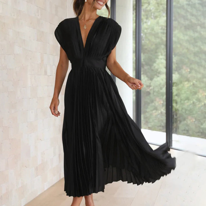 Mira | Elegant and Flowing Wedding Guest Dress 3