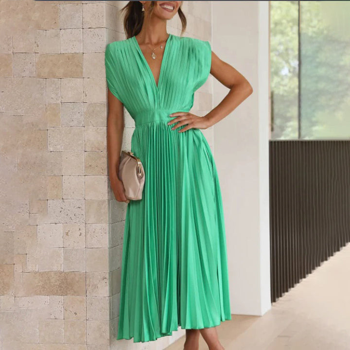 Mira | Elegant and Flowing Wedding Guest Dress 5