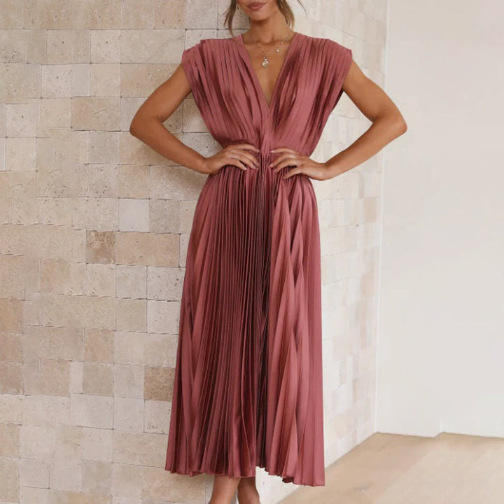 Mira | Elegant and Flowing Wedding Guest Dress 8