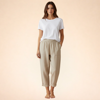 Pantalon doux au toucher élégant