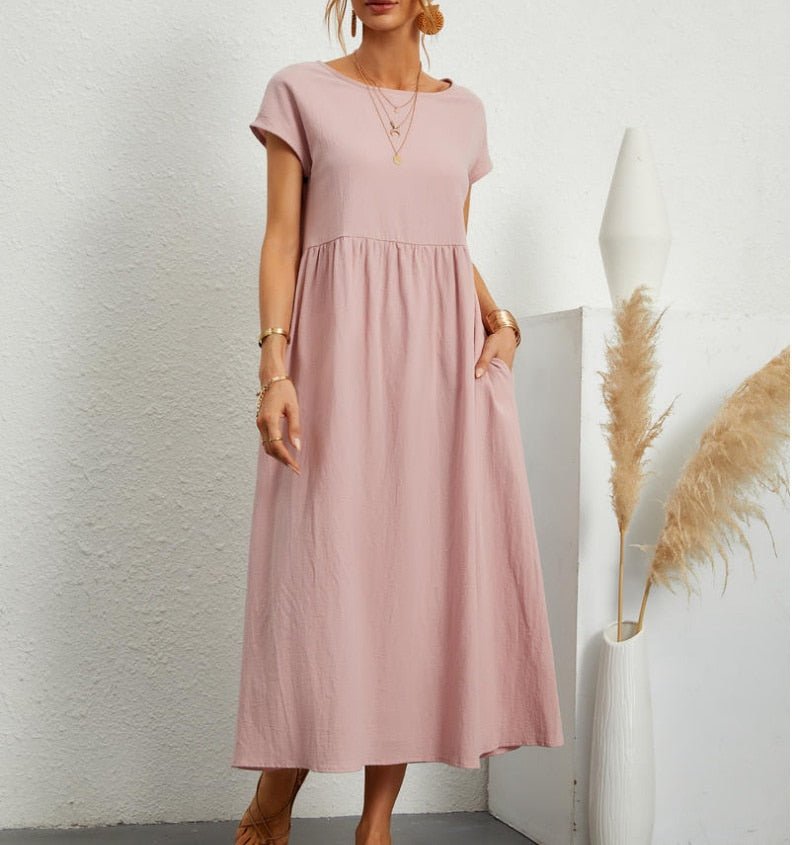 Monika | Elegant and Breathable Summer Maxi Dress 4