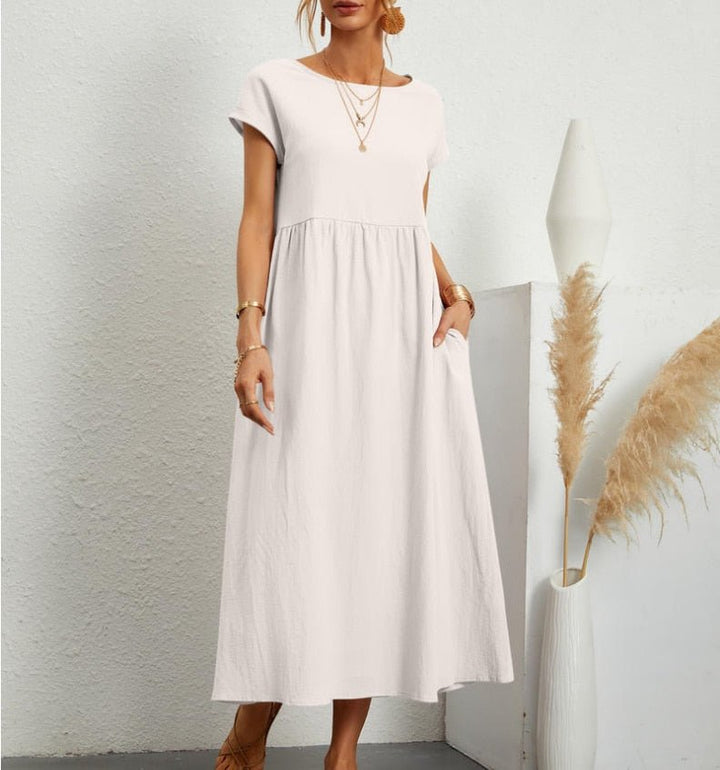 Monika | Elegant and Breathable Summer Maxi Dress 5