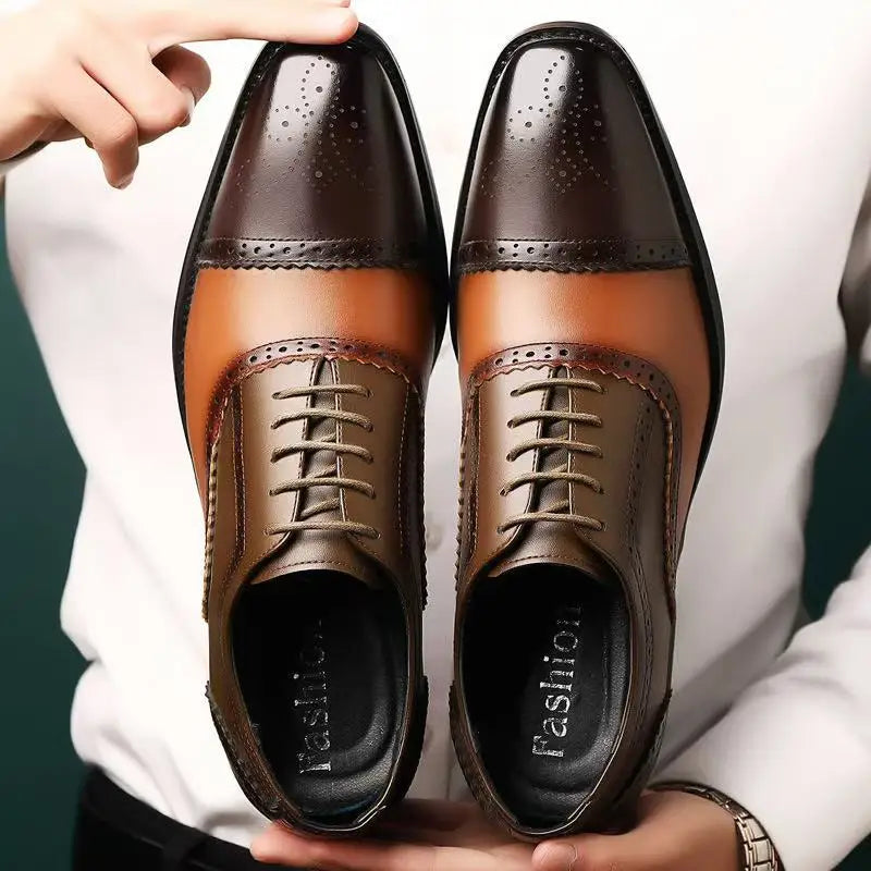 Noble | Premium Calfskin Leather Black Oxford Shoes for Modern Gentlemen 0