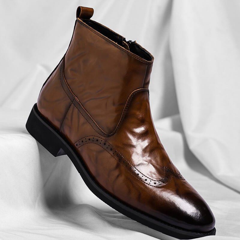 Oliver | Elegant and Stylish Italian Leather Boots 0