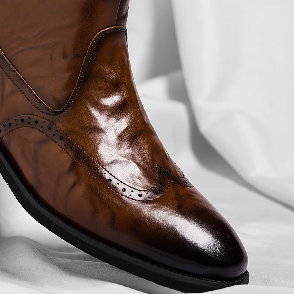 Oliver | Elegant and Stylish Italian Leather Boots 2