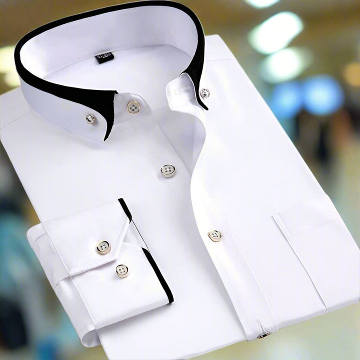 Oliver | Elegant and timeless long-sleeved premium shirt 1