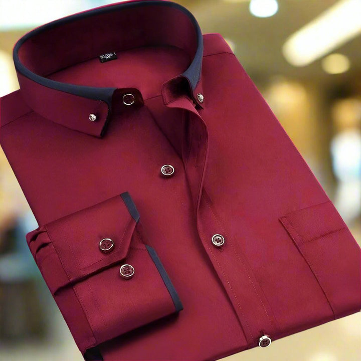 Oliver | Elegant and timeless long-sleeved premium shirt 5