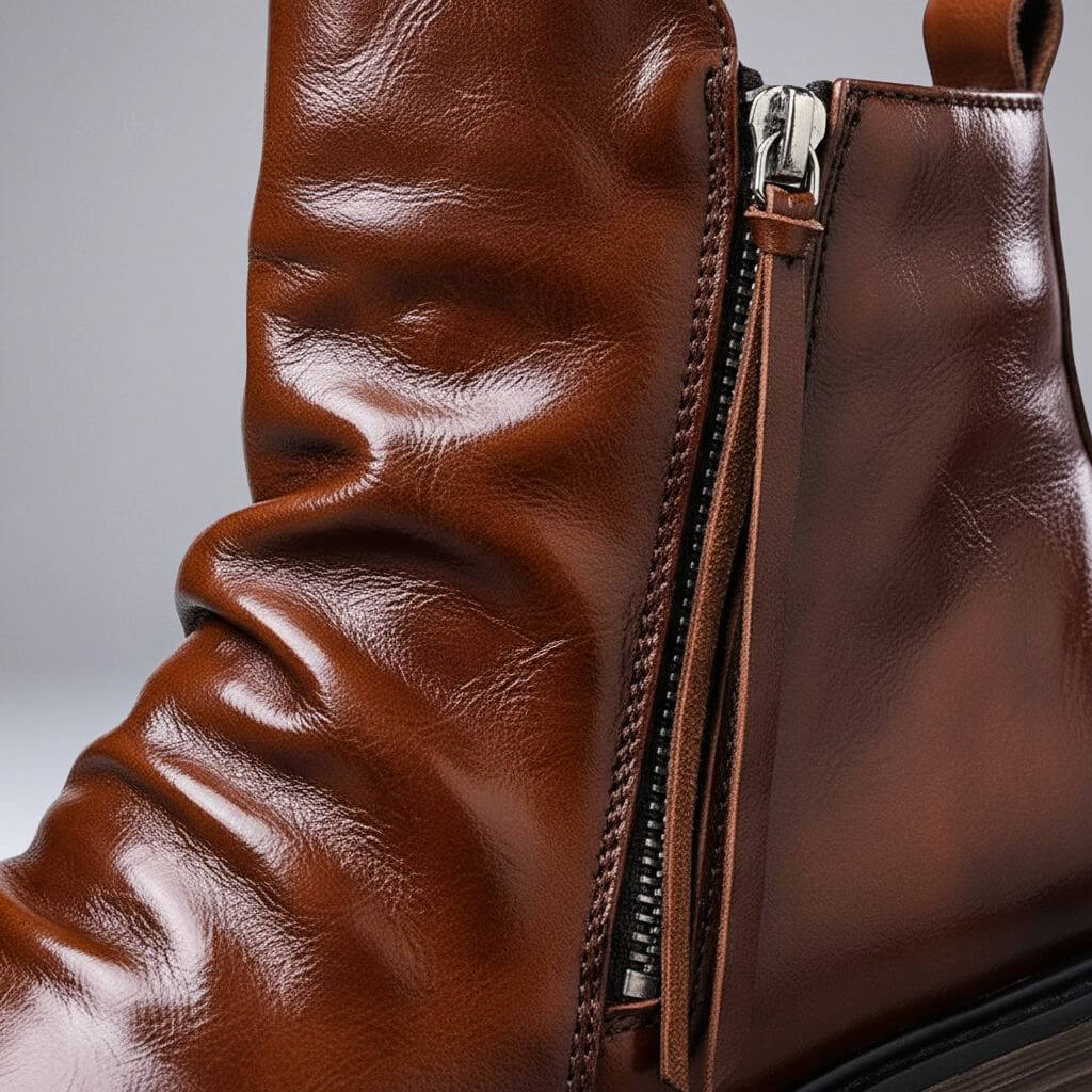 Oliver | Vintage Italian Leather Boots 4