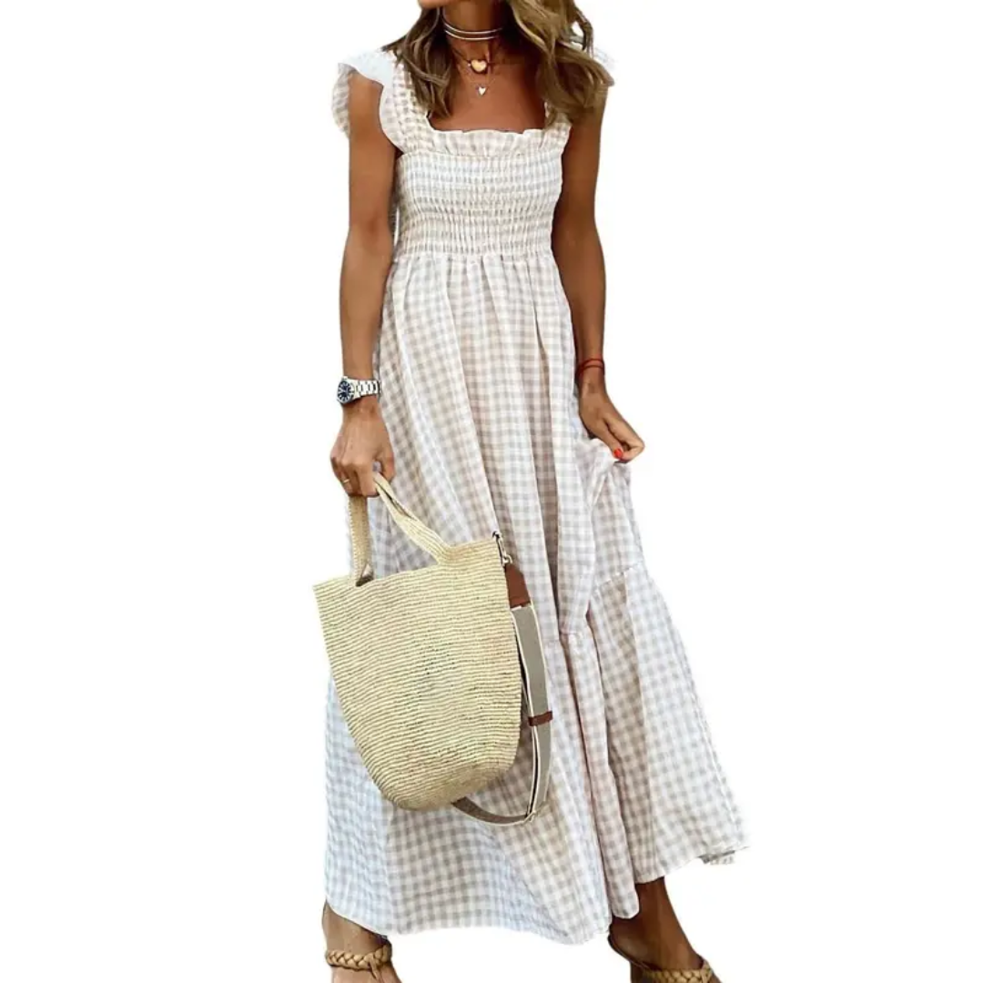 Olivia | Graceful And Effortless Summer Maxi Dress 0