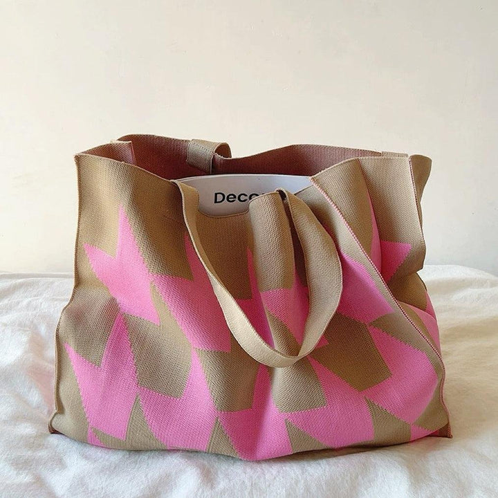 Pauline | Oversized Graphic Canvas Tote Bag 0