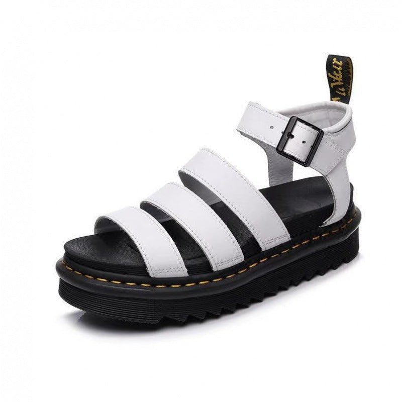 Petra | Modern And Comfortable Chunky Platform Sandals 0