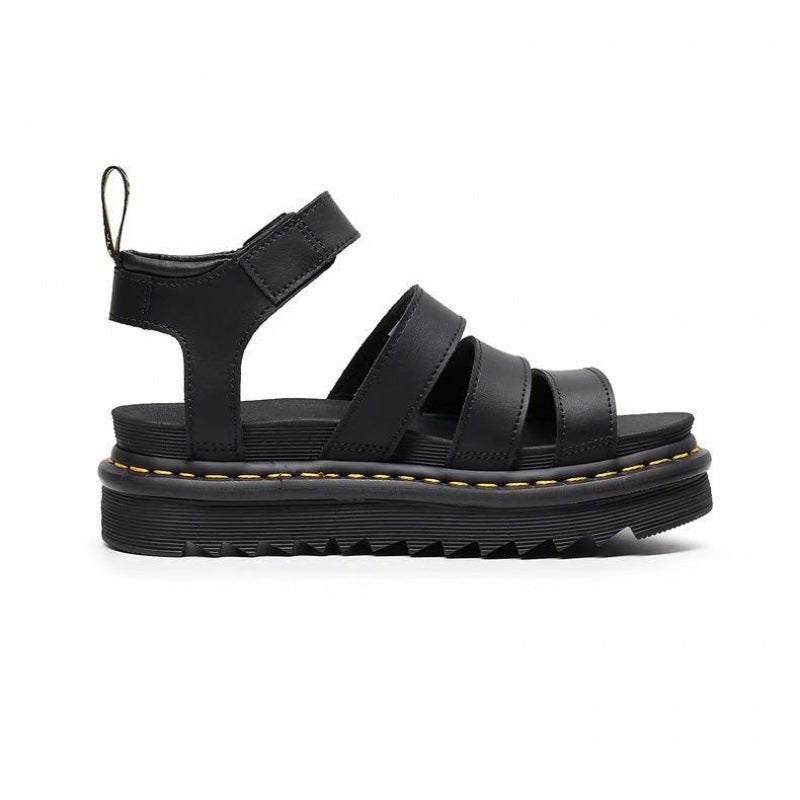 Petra | Modern And Comfortable Chunky Platform Sandals 4