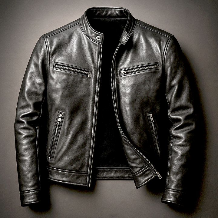 Randy | Classic Vintage Leather Jacket for Men 2