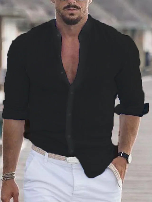 Riven | Men’s Linen Shirt – Elegant, Comfortable & Modern Fit 5
