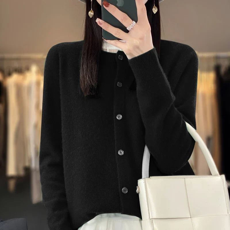 Sara | Timeless & Sophisticated Women's Buttoned Cardigan 8