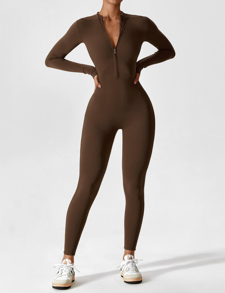 Savannah | Long  Sleeve Zipper Jumpsuit 10