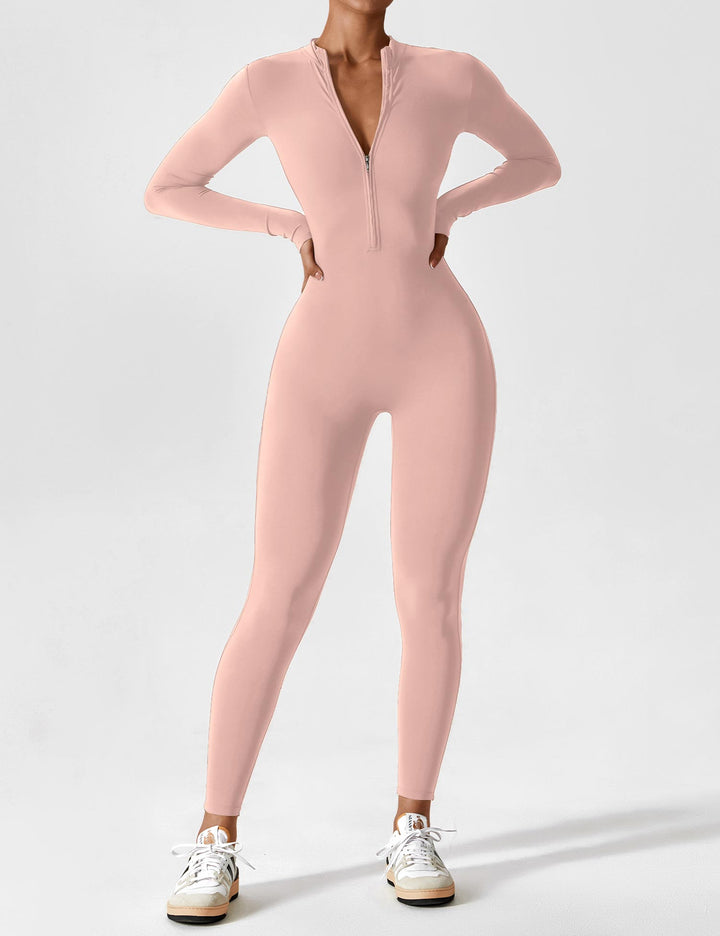 Savannah | Long  Sleeve Zipper Jumpsuit 15