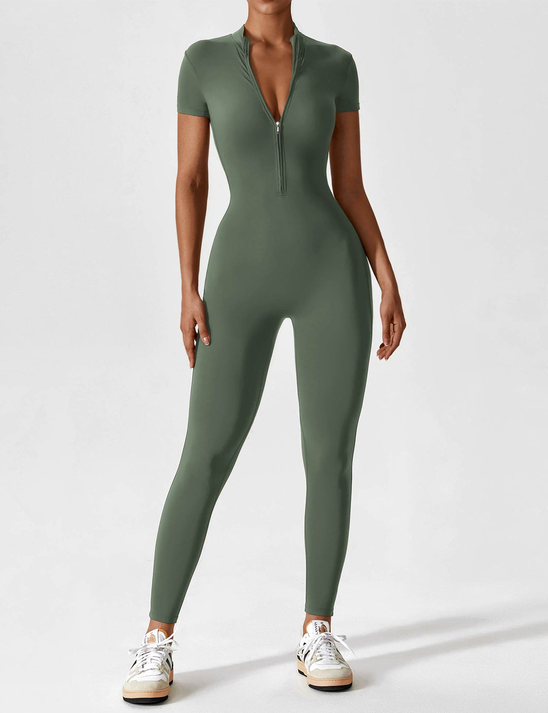 Savannah | Long  Sleeve Zipper Jumpsuit 18
