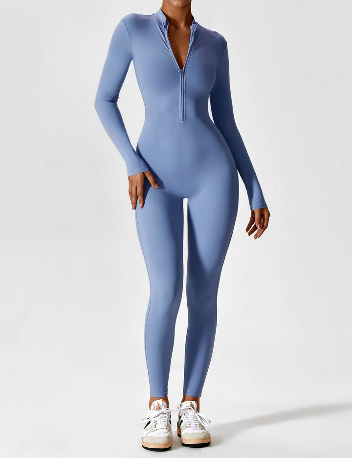 Savannah | Long  Sleeve Zipper Jumpsuit 19