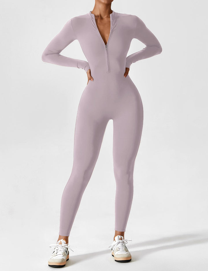 Savannah | Long  Sleeve Zipper Jumpsuit 21