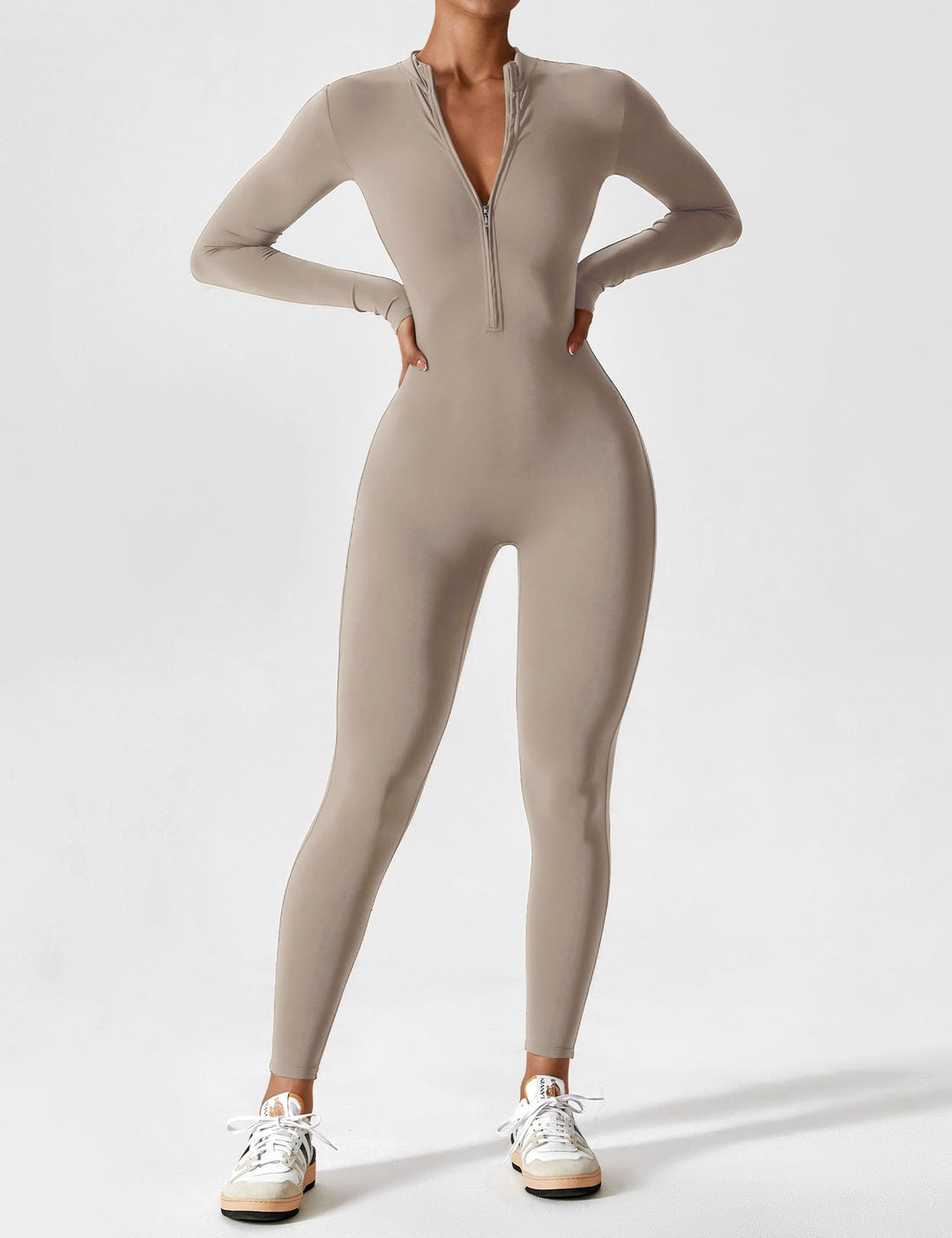 Savannah | Long  Sleeve Zipper Jumpsuit 23