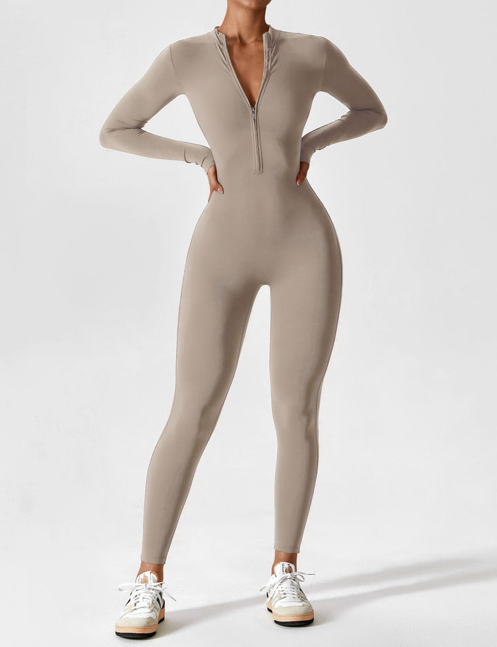 Savannah | Long  Sleeve Zipper Jumpsuit 23