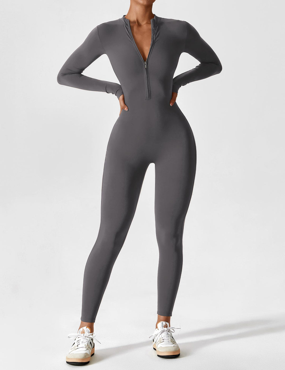 Savannah | Long  Sleeve Zipper Jumpsuit 26