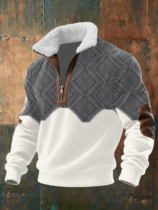 Shirt With Raised Collar And Lining 0