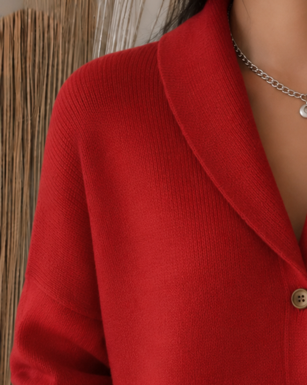 Sienna | Button Collar Cardigan 3