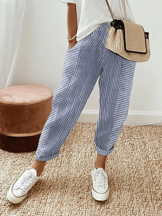 Sienna | Chic Lightweight Relaxed-Fit Pants 0