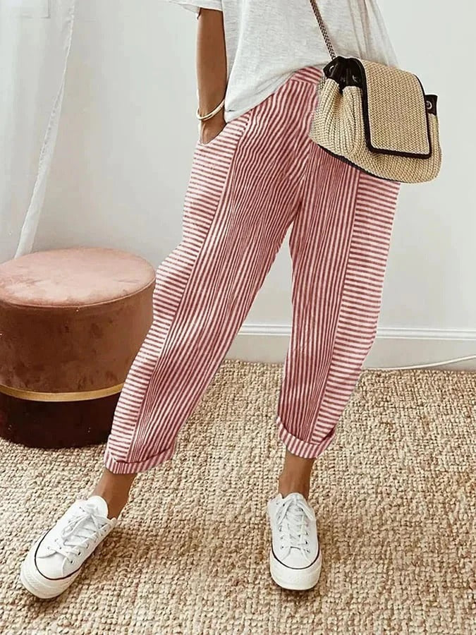 Sienna | Chic Lightweight Relaxed-Fit Pants 1