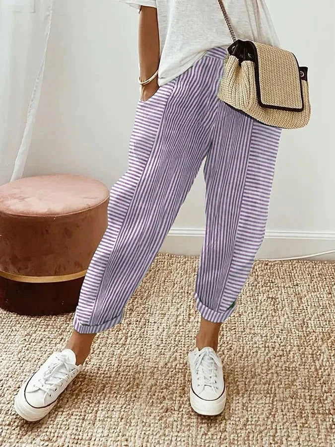 Sienna | Chic Lightweight Relaxed-Fit Pants 2