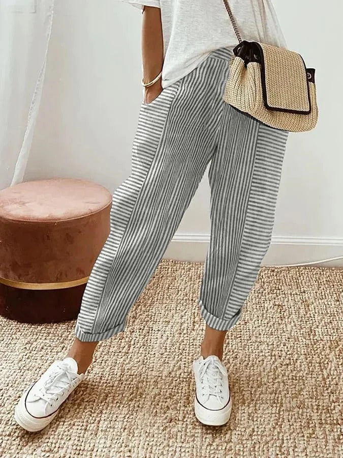 Sienna | Chic Lightweight Relaxed-Fit Pants 3
