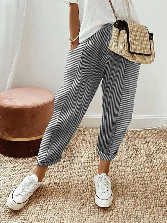 Sienna | Chic Lightweight Relaxed-Fit Pants 4