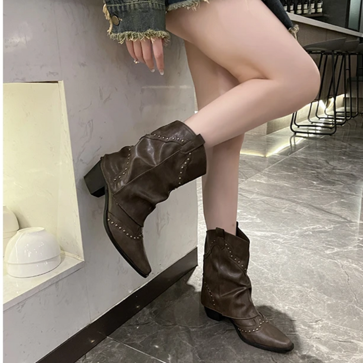 Sierra | Studded Western Boots 2
