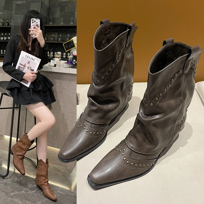 Sierra | Studded Western Boots 3