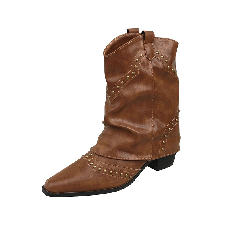 Sierra | Studded Western Boots 9