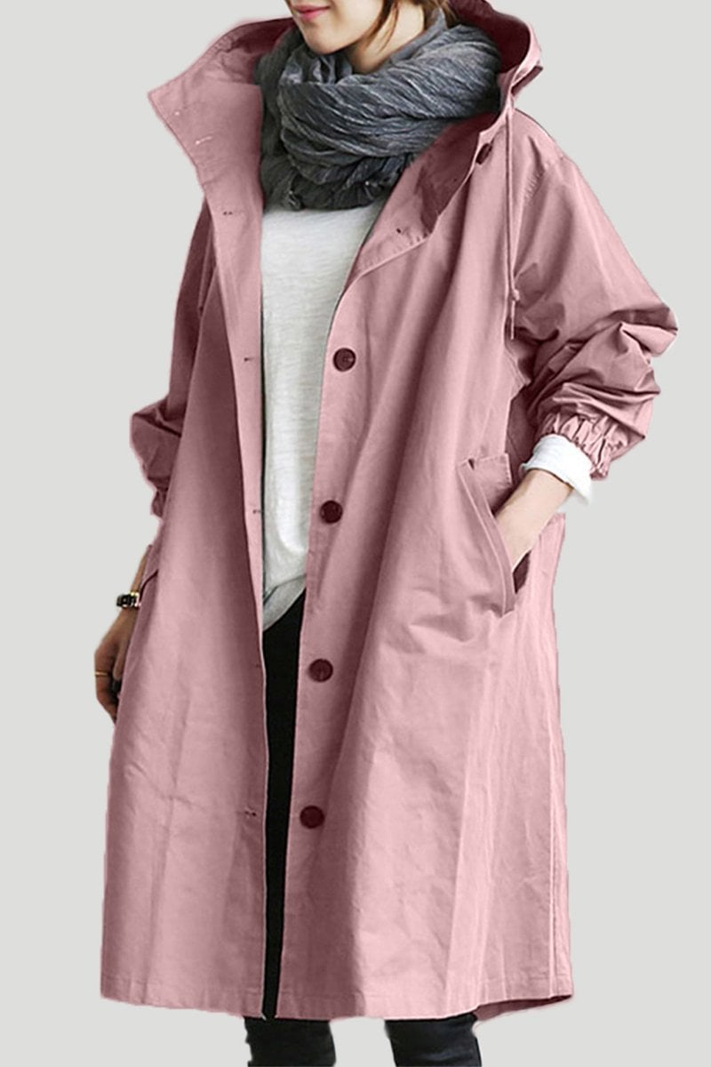 Sophia | Stylish Waterproof Trench Coat with Hood 7