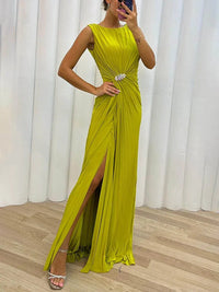 Eleanor | Graceful Pleated Women's Wedding Guest Dress