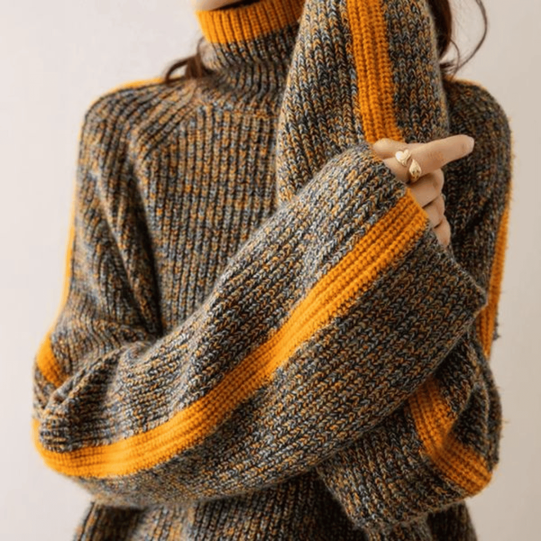 Taylor | Elegant Knit Turtleneck Sweater 1