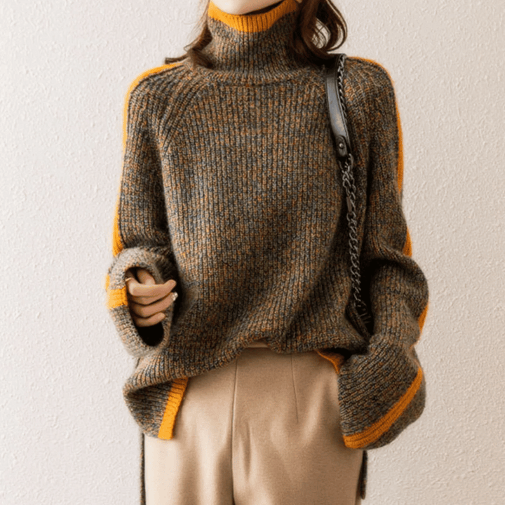 Taylor | Elegant Knit Turtleneck Sweater 2