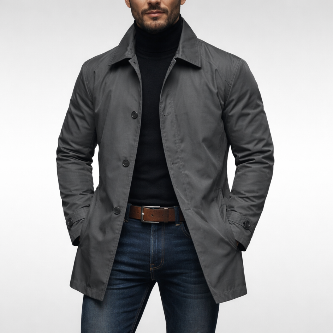 Thomas | Men’s Premium Weather-Resistant Coat 0