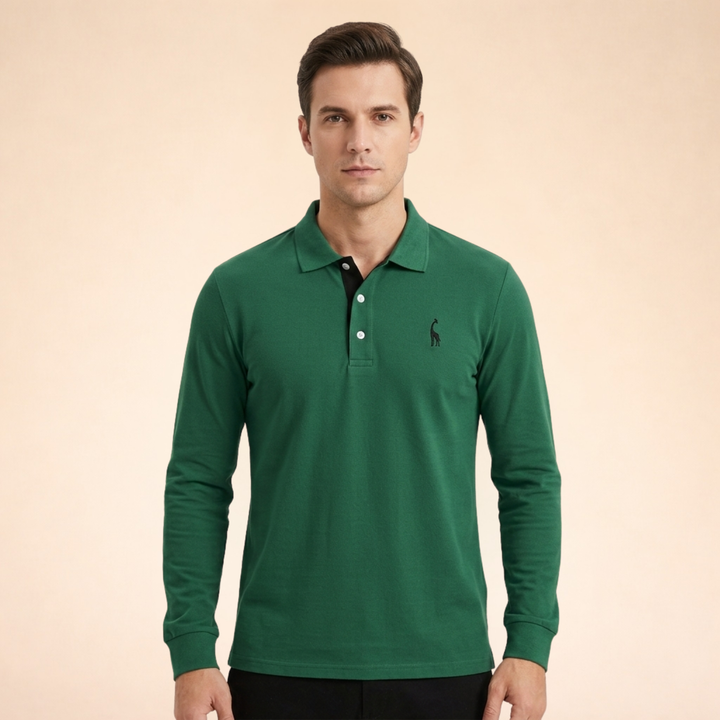 Toby | Premium Long-Sleeve Polo Shirt for Timeless Style 1