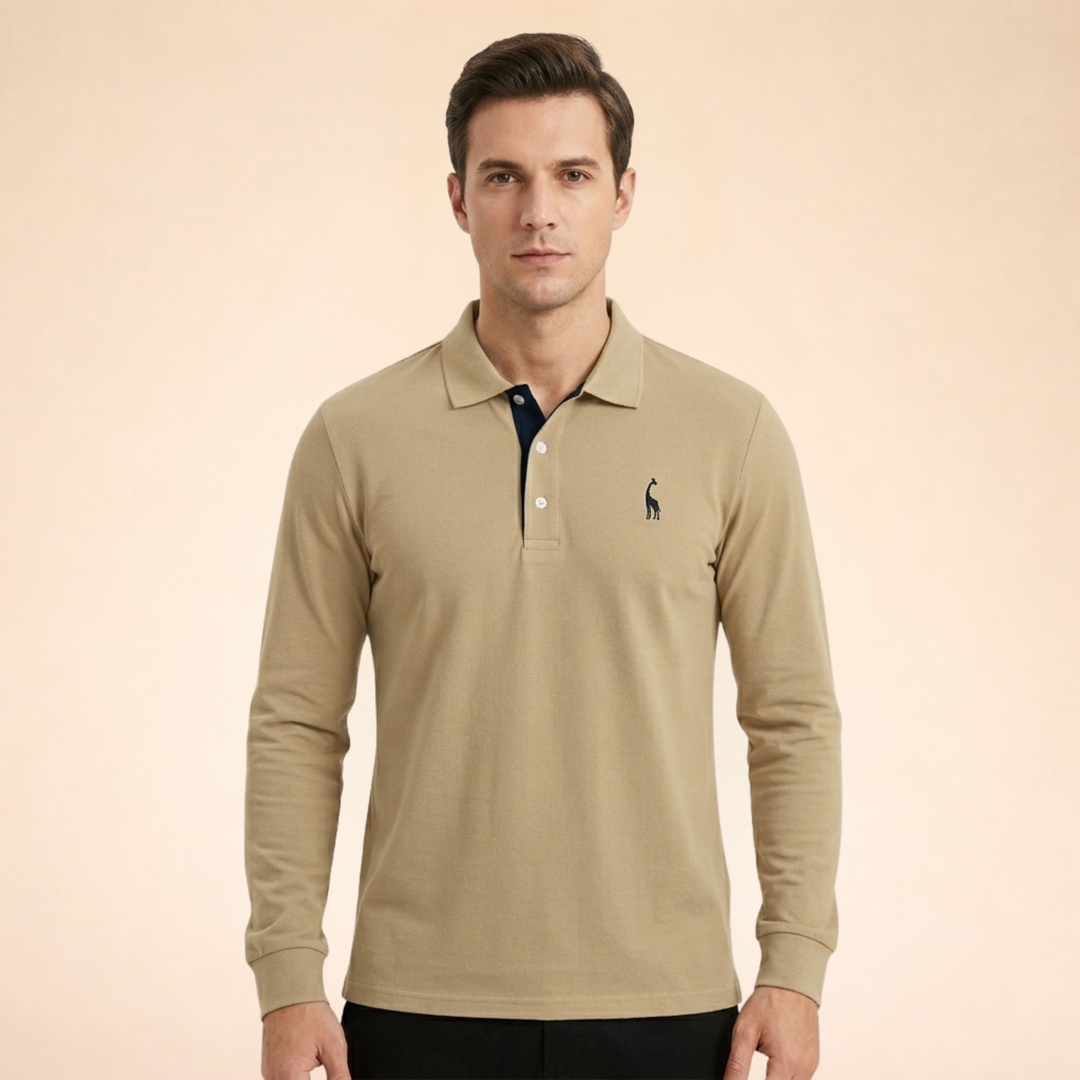 Toby | Premium Long-Sleeve Polo Shirt for Timeless Style 5